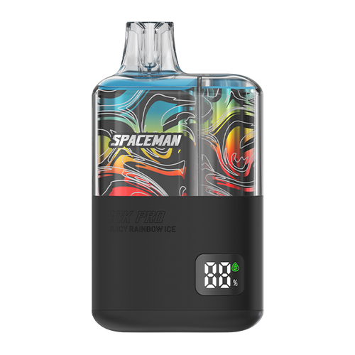 Juicy Rainbow Ice Spaceman 10K PRO Vape