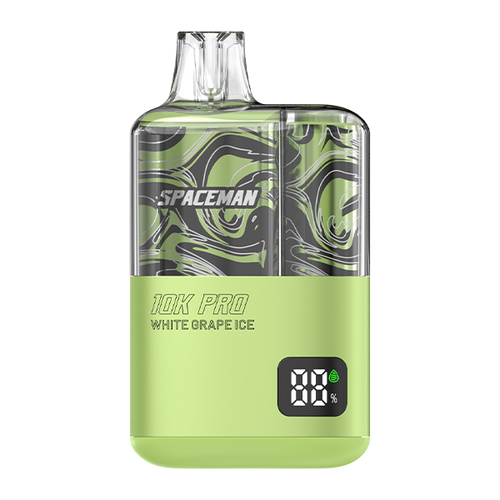 White Grape Ice Spaceman 10K PRO Vape