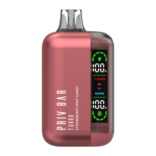 Strawberry Mint Candy Priv Bar Turbo Vape