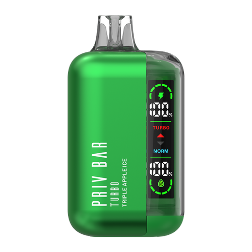 Triple Apple Ice Priv Bar Turbo Vape