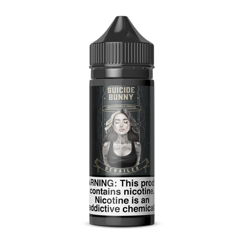 Derailed Suicide Bunny Free Base E-Juice Bottle