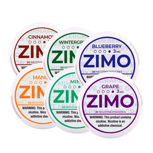 Zimo Nic Pouches Sampler 3mg