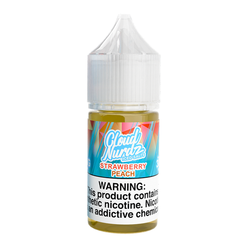 Strawberry Peach Cloud Nurdz Iced Salts Vape Juice