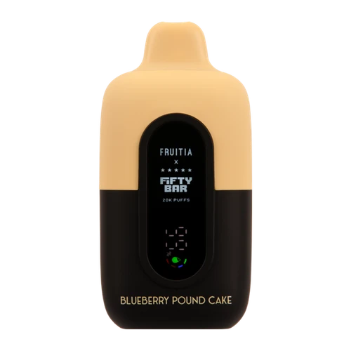Blueberry Pound Cake FRUITIA X Fifty Bar 20k Vape