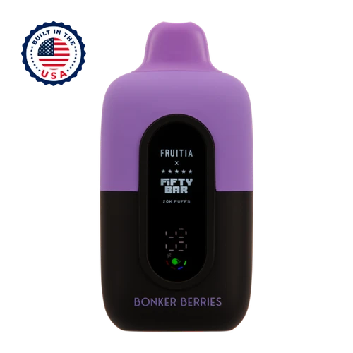 Bonker Berries FRUITIA X Fifty Bar 20K Vape