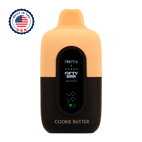 Cookie Butter FRUITIA X Fifty Bar 20K Vape