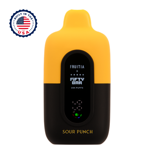 Sour Punch FRUITIA X Fifty Bar 20K Vape