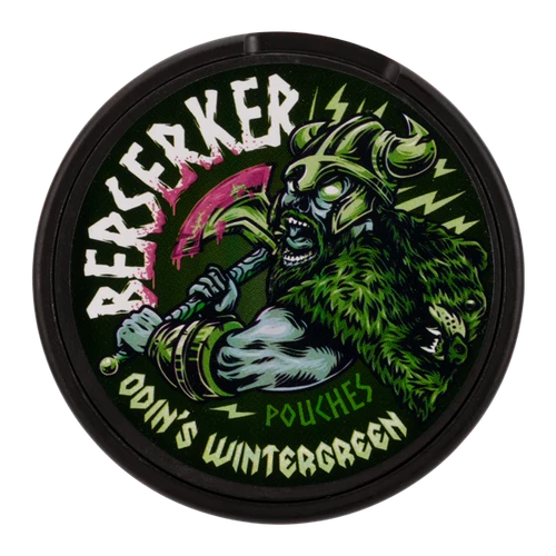 Odin's Wintergreen BERSERKER Caffeine Pouches