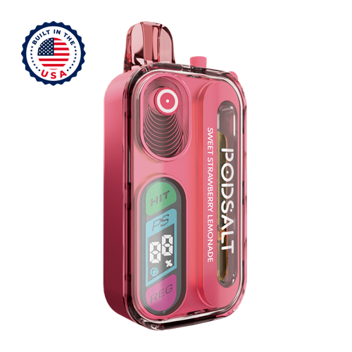 Sweet Strawberry Lemonade POD SALT Hit 40K vape