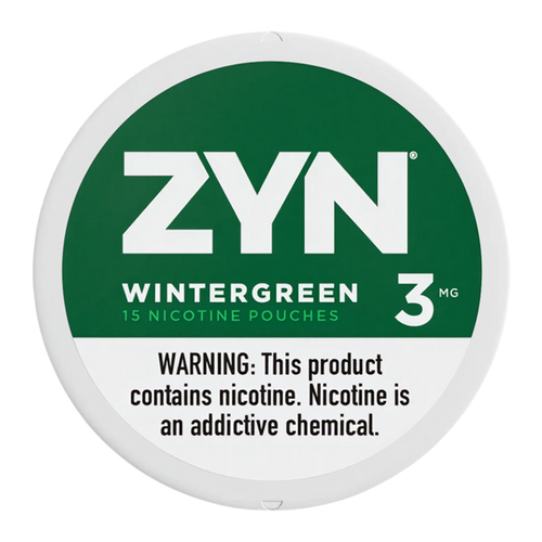 Wintergreen ZYN Pouches 3MG