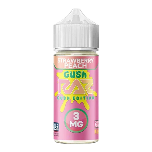 Strawberry Peach Gush RAZ X POD JUICE 100ml GUSH EDITION
