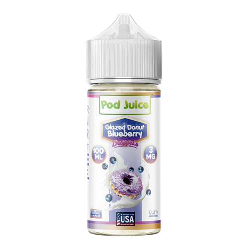 Glazed Donut Blueberry POD JUICE 100ml