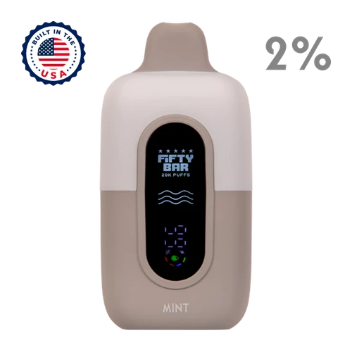 Mint FIFTY BAR 20K SILVER SERIES Vape
