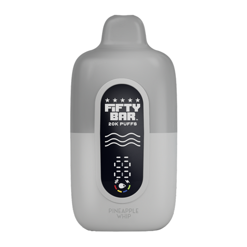 Pineapple Whip Fifty Bar 20K Silver Series Vape