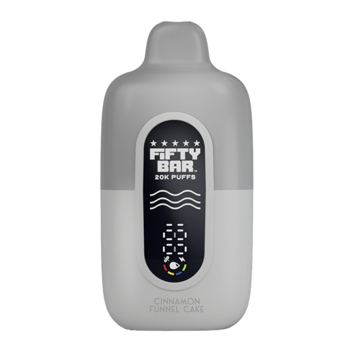 Cinnamon Funnel Cake Fifty Bar 20K Silver Series Vape
