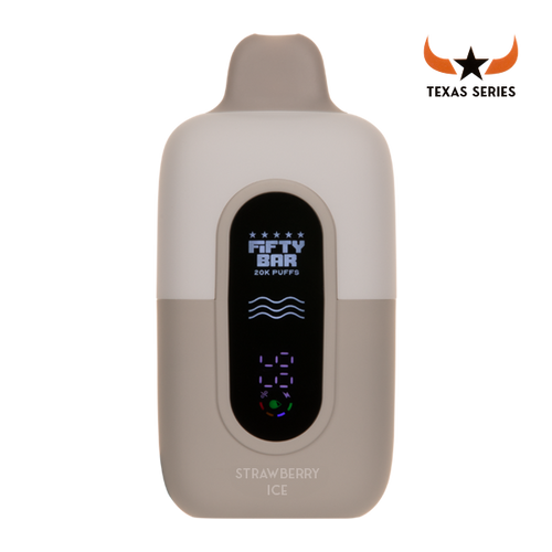 Strawberry Ice Fifty Bar 20K Texas Series Vape