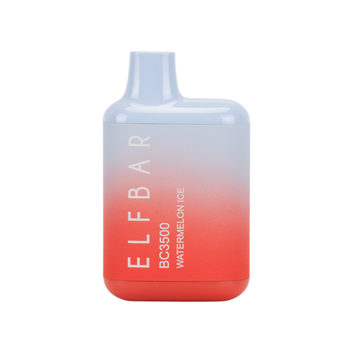 Watermelon Ice Elf Bar 3500 Puff Rechargeable Disposable Vape Device