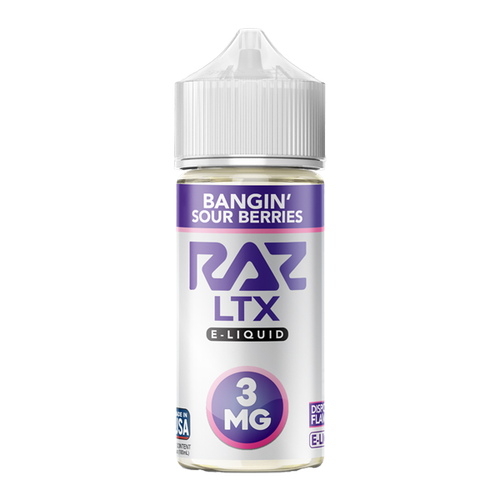 Bangin Sour Berries RAZ X Pod Juice 100ml LTX Edition