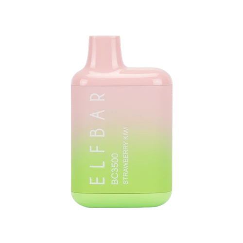 Strawberry Kiwi Elf Bar 3500 Puff Rechargeable Disposable Vape Device