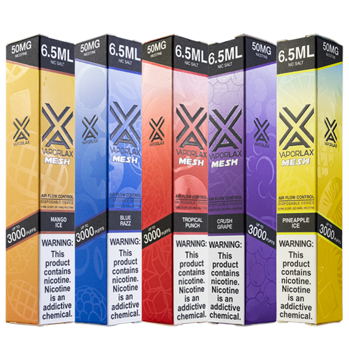 VaporLax Mesh Vape Sampler Pack