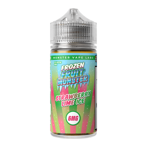 Strawberry Lime Ice Frozen Fruit Monster