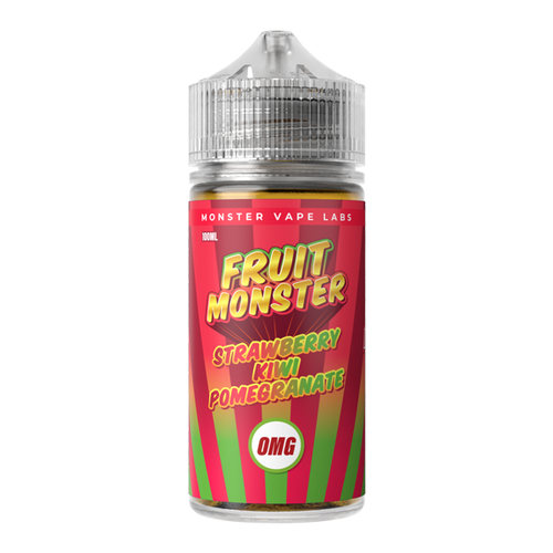 Strawberry Kiwi Pomegranate MONSTER LABS Fruit Monster ZERO Nicotine 100ml