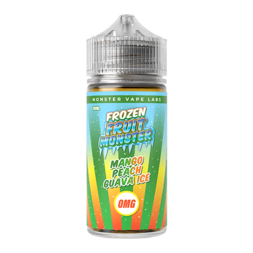 Mango Peach Guava Ice MONSTER LABS Frozen Fruit Monster ZERO Nicotine 100ml