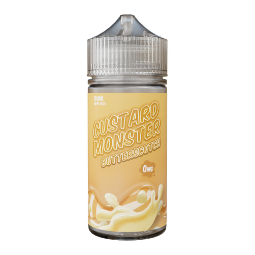 Butterscotch MONSTER LABS Custard Monster ZERO Nicotine 100ml