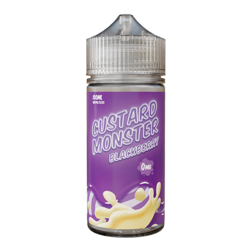 Blackberry MONSTER LABS Custard Monster ZERO Nicotine 100ml