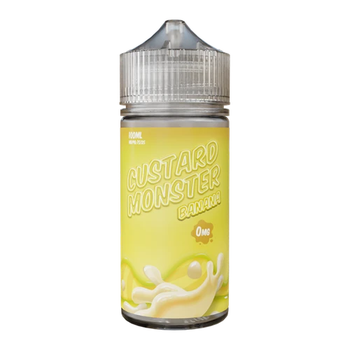 Banana MONSTER LABS Custard Monster ZERO Nicotine 100ml
