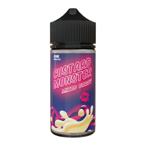 Mixed Berry MONSTER LABS Custard Monster ZERO Nicotine 100ml