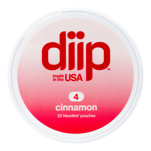 4 Cinnamon DIIP Reset Nixodine Pouches