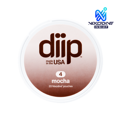 4 Mocha DIIP Reset Nixodine Pouches