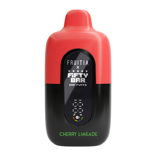 Fruitia X Fifty Bar 20K - Cherry Limeade disposable
