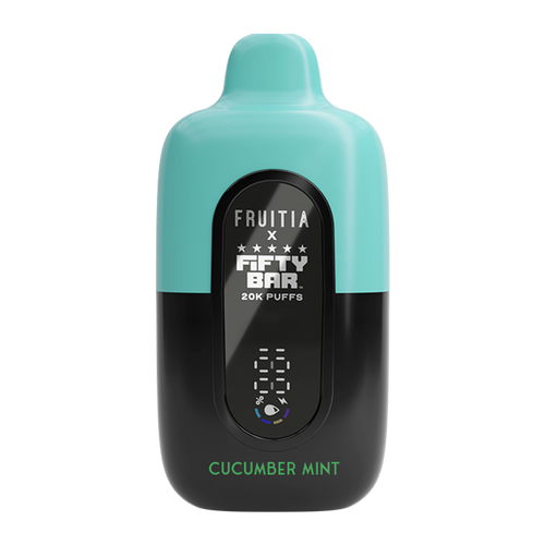 Cucumber Mint Fruitia X Fifty Bar 20K disposable