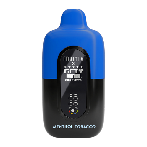 Menthol Tobacco Fruitia X Fifty Bar 20K disposable