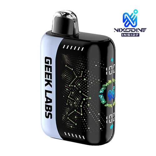 White Gummy GEEK LABS Pulse X 50K Nixodine
