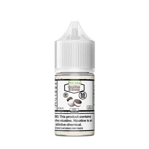 Cookies and Cream Pod Juice Nic Salt