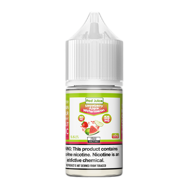 Strawberry Apple Watermelon Pod Juice Nic Salt