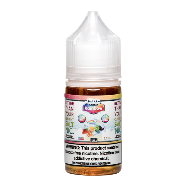 Freeze Rainbow Pod Juice Nic Salt