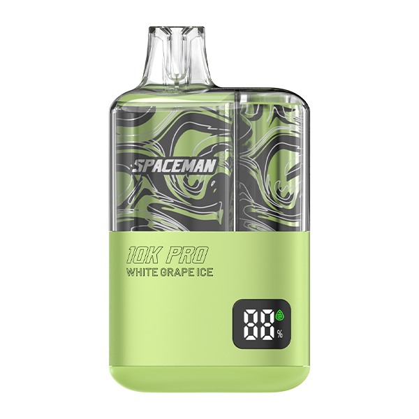 White Grape Ice Spaceman 10K PRO Vape