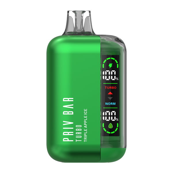 Triple Apple Ice Priv Bar Turbo Vape