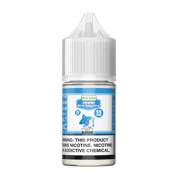 Favorited by local vape shops, shop jewel mint sapphire by pod juice in nicotine strengths of 5% and 3.5%