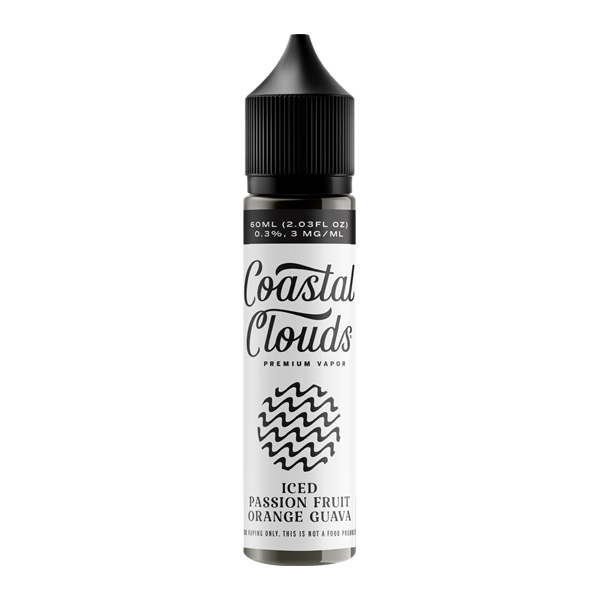 Passion Fruit Orange Guava ICED - Coastal Clouds E-Juice 60m