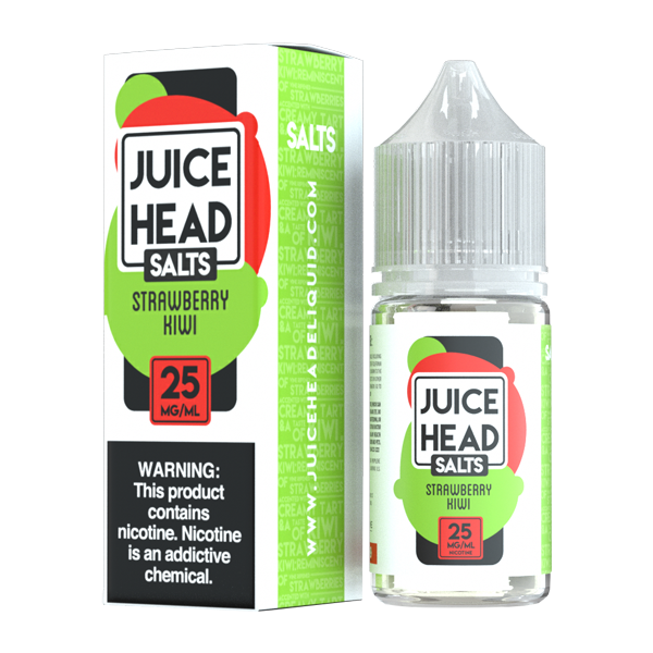 Shop one of our best-selling fruity vape juice flavors with Strawberry Kiwi e-liquid by Juice Head