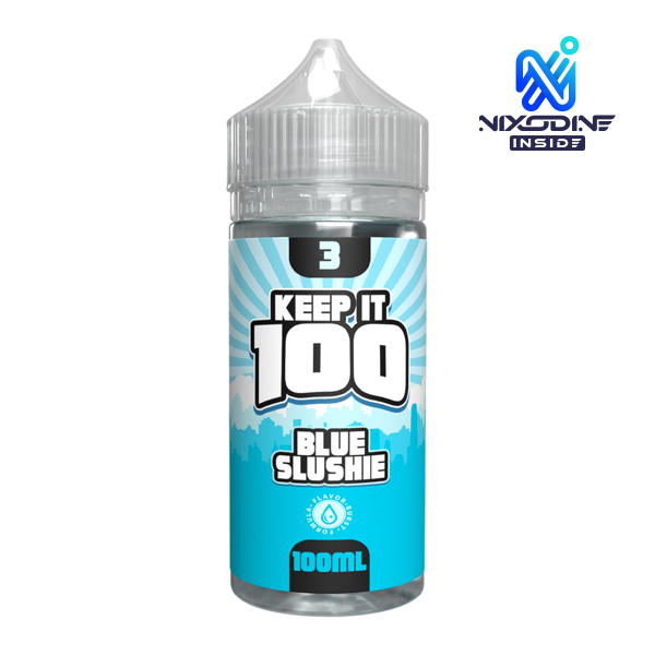 Blue Slushie Keep It 100 Nixodine Juice 3