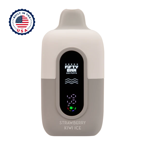 Strawberry Kiwi Ice Fifty Bar 20K Vape