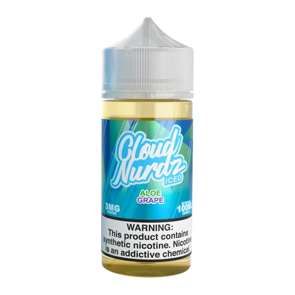 Aloe Grape Cloud Nurdz Iced eJuice