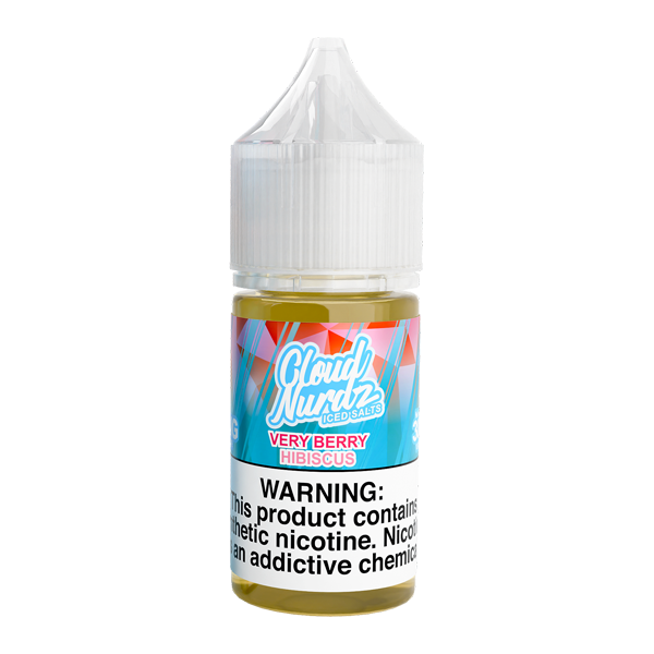 Very Berry Hibiscus Cloud Nurdz Iced Salts Vape Juice