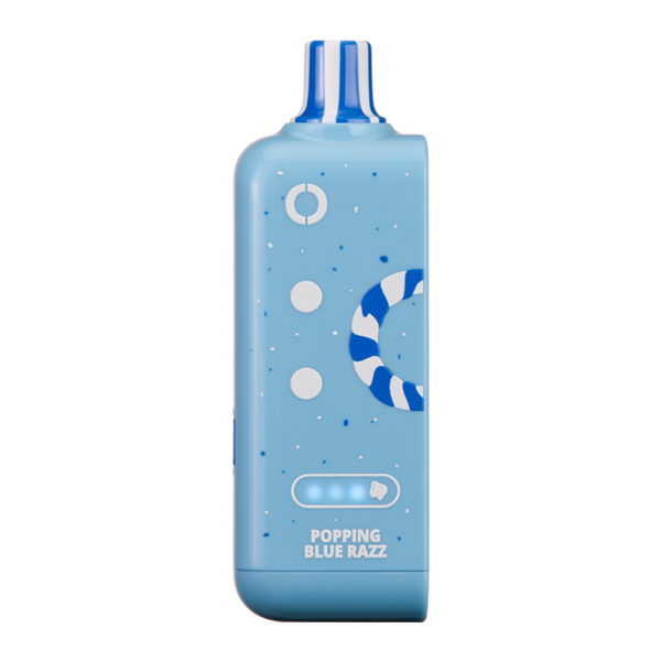 Popping Blue Razz Off Stamp Sweet Cube Disposable